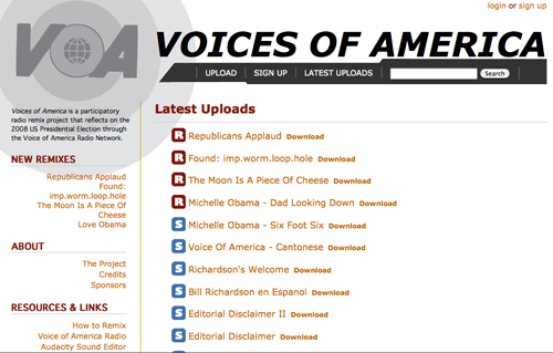 Voices of America Screenshot