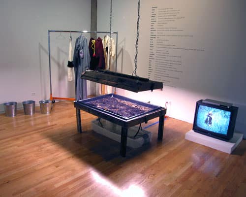 Nance Klehm, "Collection Suit/Dispersal Suits," 2005